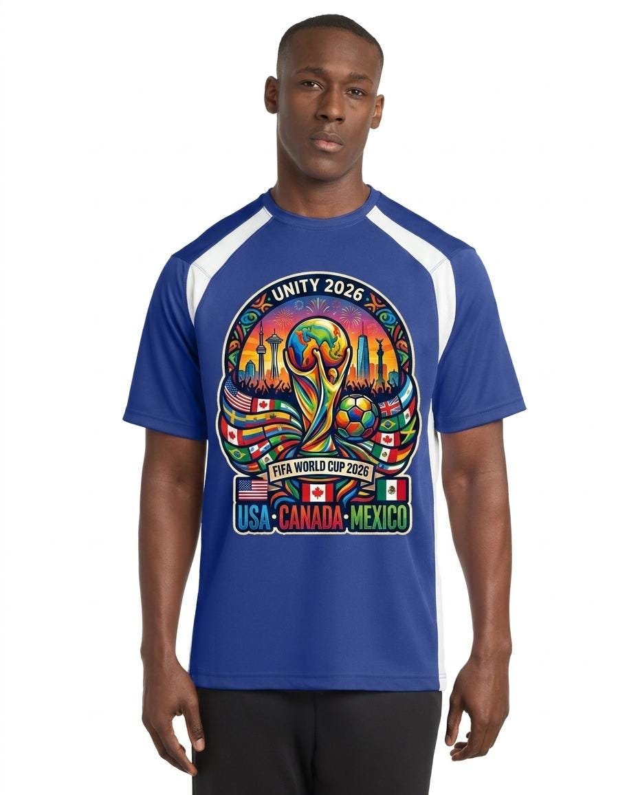 Unity 2026 Soccer T-Shirt – USA Canada Mexico World Cup Fan Tee - Image 3