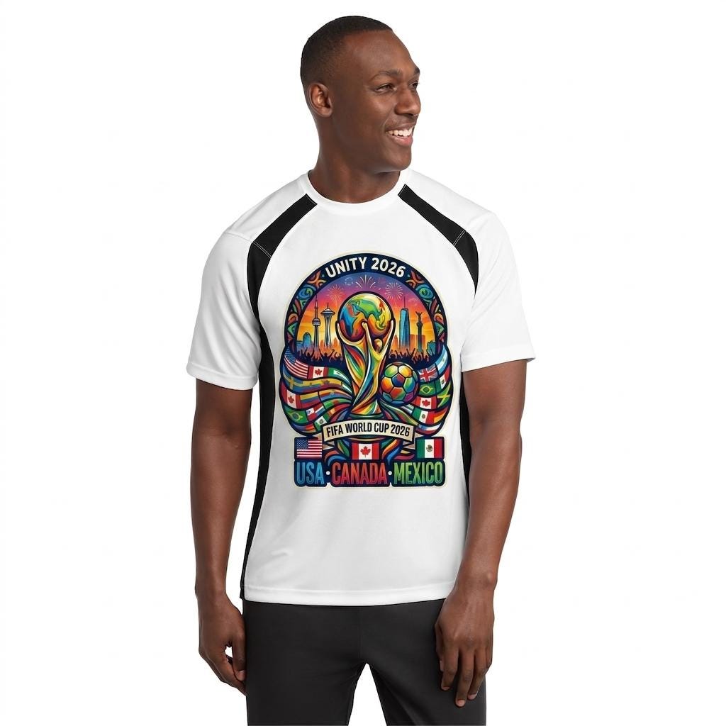 Unity 2026 Soccer T-Shirt – USA Canada Mexico World Cup Fan Tee - Image 4