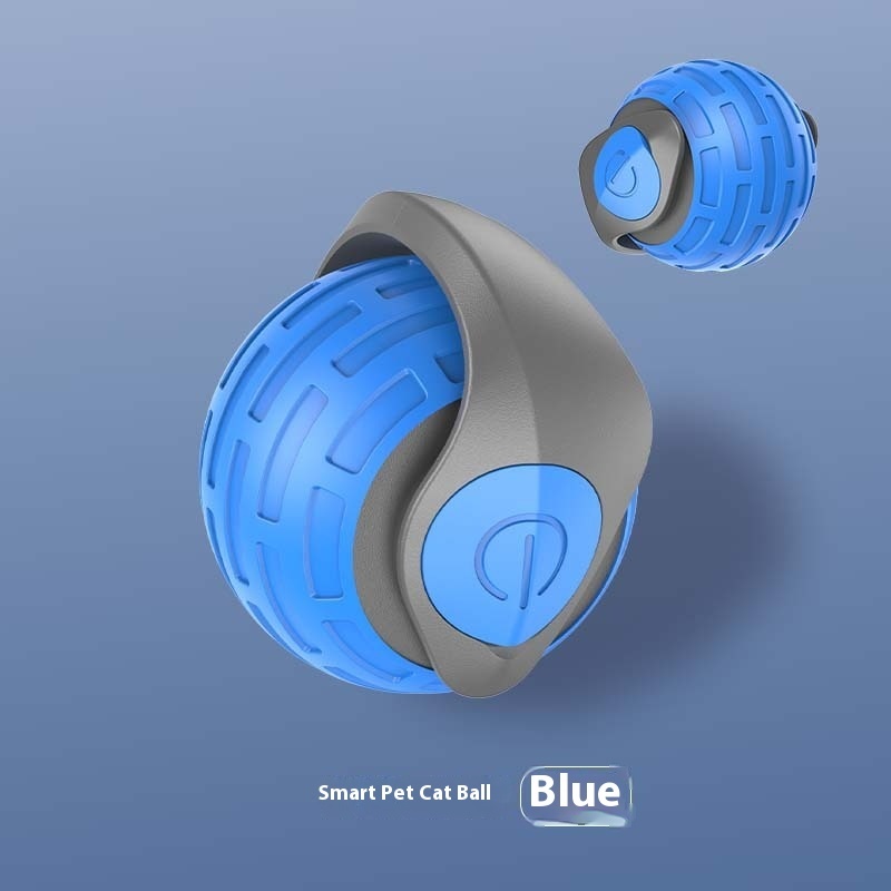 New Interactive Automatic Rolling Cat Toy Ball – USB Rechargeable Smart Teaser for Indoor Cats & Kittens - Image 6