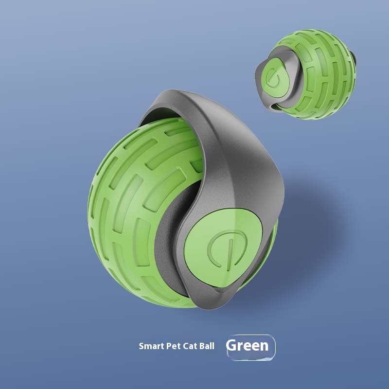 New Interactive Automatic Rolling Cat Toy Ball – USB Rechargeable Smart Teaser for Indoor Cats & Kittens - Image 8